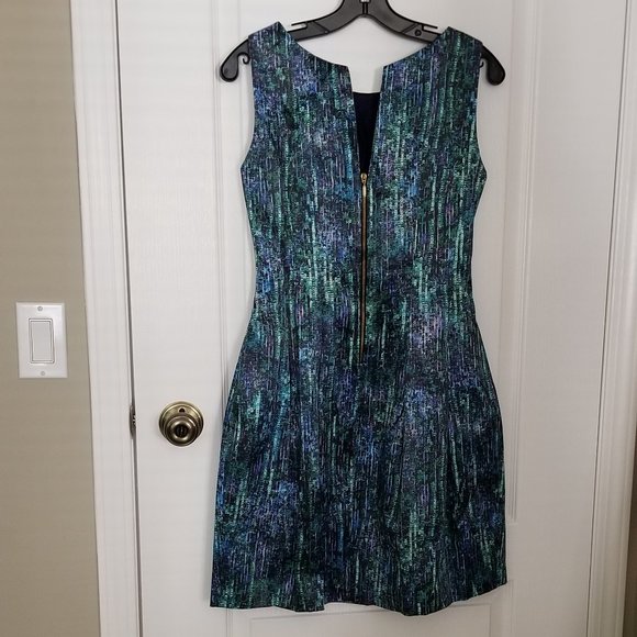 Zara sequin print evening dress - Picture 4 of 8